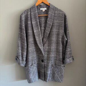 Vintage Plaid Blazer